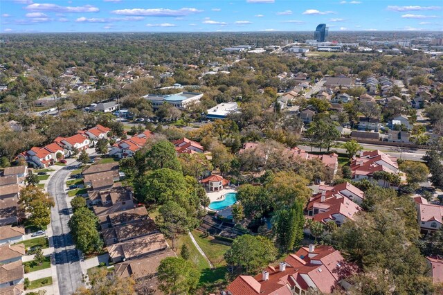 546 Via Fontana Dr Unit 203, Altamonte Springs, FL 32714 - bird's eye view with a residential view