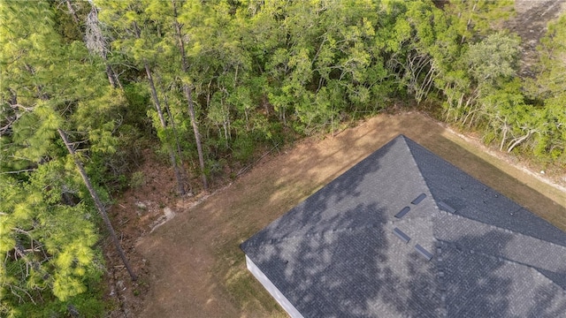 view from above of property