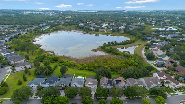 14231 Sonco Ave, Windermere, FL 34786 - aerial perspective of suburban area featuring a large body of water
