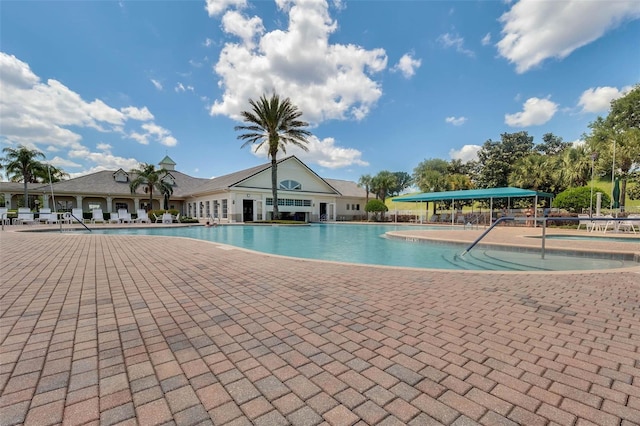 community pool featuring a patio
