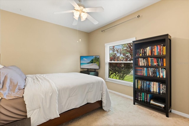 1428 Lucky Pennie Way, Apopka, FL 32712 - carpeted bedroom featuring baseboards and a ceiling fan