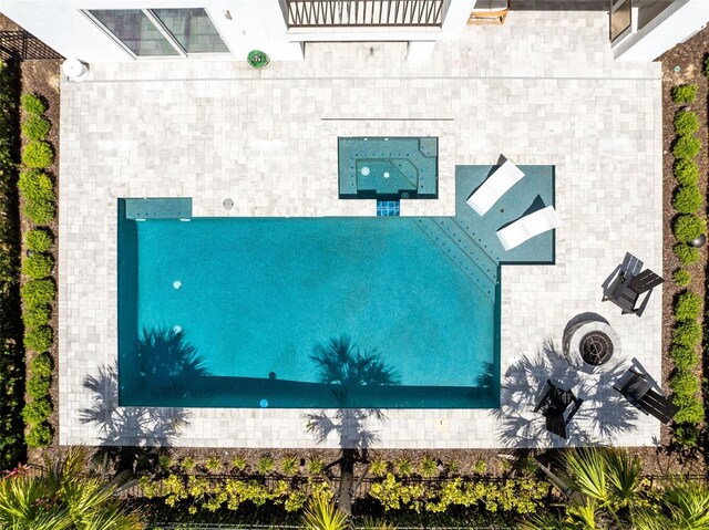 300 Muirfield Loop, Reunion, FL 34747 - drone / aerial view of a pool