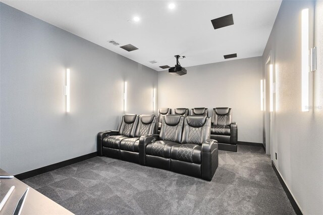 300 Muirfield Loop, Reunion, FL 34747 - carpeted cinema room featuring baseboards