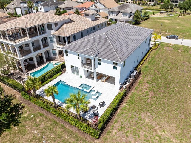 300 Muirfield Loop, Reunion, FL 34747 - aerial view of residential area featuring a pool