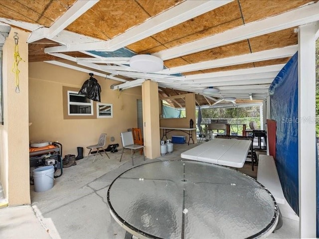 view of patio / terrace with outdoor dining area