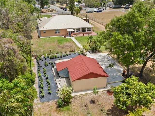 view of subject property
