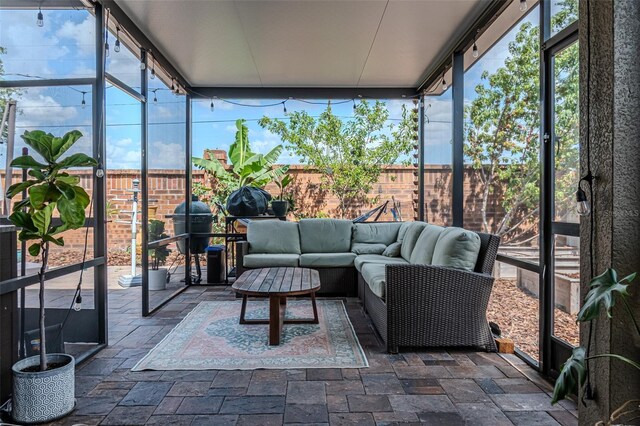 459 Millwood Pl, Winter Garden, FL 34787 - sunroom / solarium with an outdoor living space and a healthy amount of sunlight