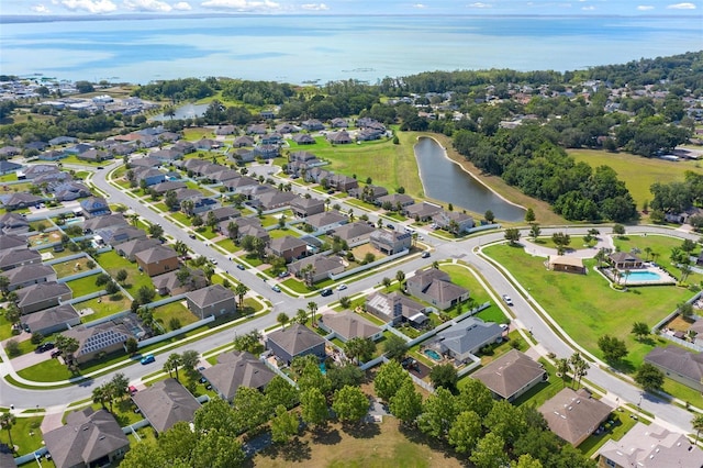 459 Millwood Pl, Winter Garden, FL 34787 - aerial view of property's location with a large body of water and nearby suburban area