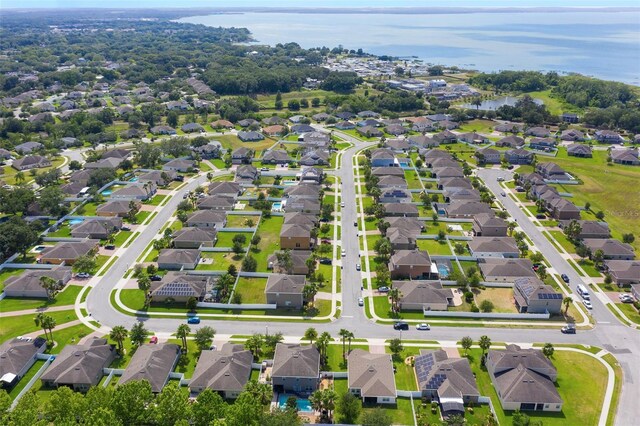 459 Millwood Pl, Winter Garden, FL 34787 - aerial view of residential area featuring a large body of water