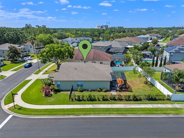 570 Cascading Creek Ln, Winter Garden, FL 34787 - aerial perspective of suburban area