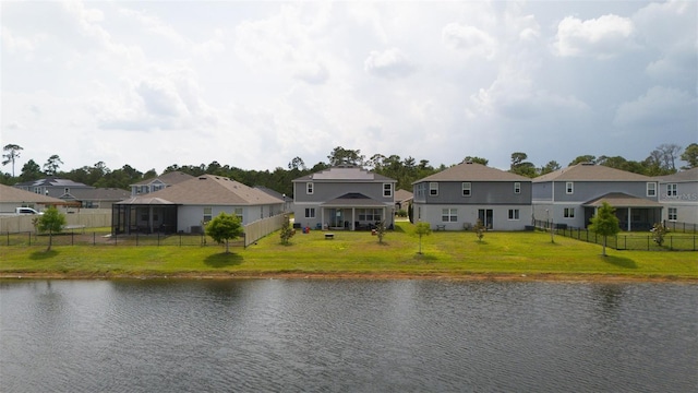 1631 Pontiff Pl, Davenport, FL 33896 - water view featuring nearby suburban area and a fenced backyard