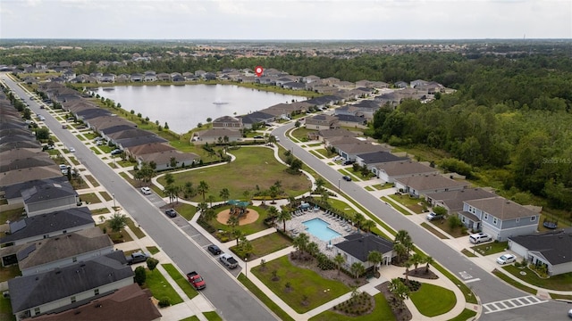1631 Pontiff Pl, Davenport, FL 33896 - view of property location with nearby suburban area, a large body of water, and a pool area