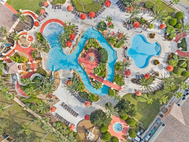 202 Napoli Dr Unit 202, Davenport, FL 33897 - bird's eye view of a pool area