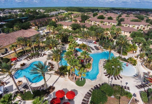 202 Napoli Dr Unit 202, Davenport, FL 33897 - bird's eye view of a pool
