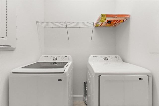 2524 Datura Loop, Saint Cloud, FL 34772 - clothes washing area featuring separate washer and dryer