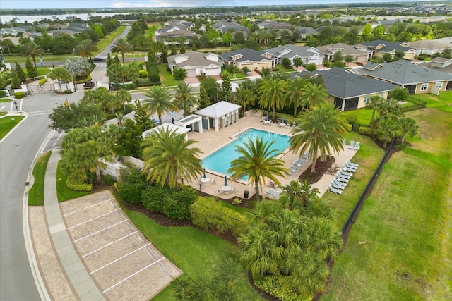 2524 Datura Loop, Saint Cloud, FL 34772 - aerial view of residential area featuring a pool