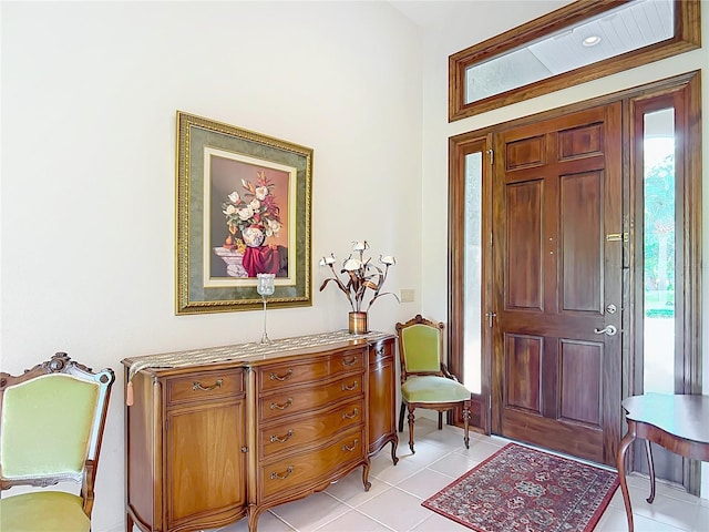 502 Canopy Ln, Lady Lake, FL 32159 - entrance foyer featuring light tile patterned floors