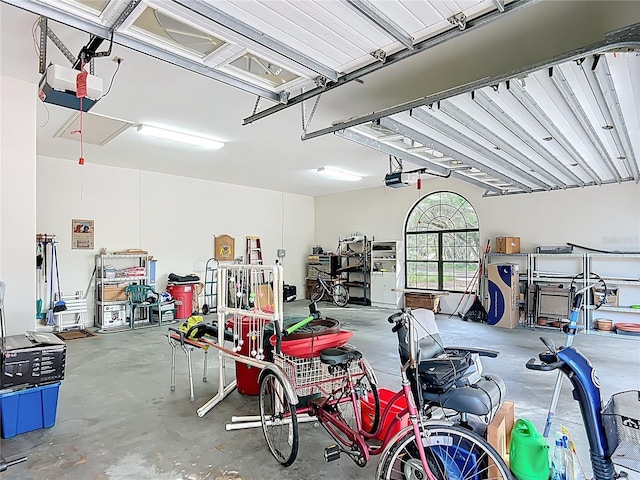 502 Canopy Ln, Lady Lake, FL 32159 - garage with a garage door opener