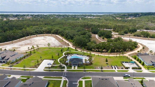 2591 Seagirt Way, Clermont, FL 34711 - bird's eye view of a heavily wooded area
