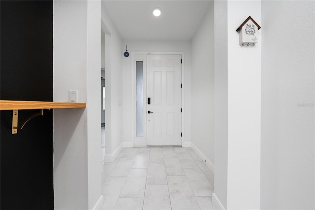 2591 Seagirt Way, Clermont, FL 34711 - hallway featuring tile patterned flooring and recessed lighting