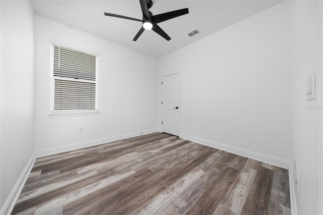 2591 Seagirt Way, Clermont, FL 34711 - unfurnished room featuring wood finished floors and a ceiling fan
