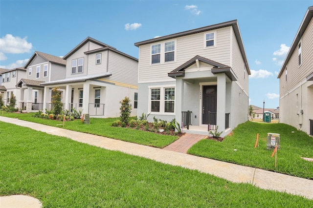 16460 Silver Brook Way, Winter Garden, FL 34787 - view of front of home featuring a front lawn and stucco siding