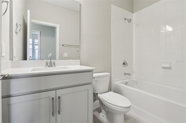 16460 Silver Brook Way, Winter Garden, FL 34787 - full bathroom with toilet, vanity, and bathing tub / shower combination