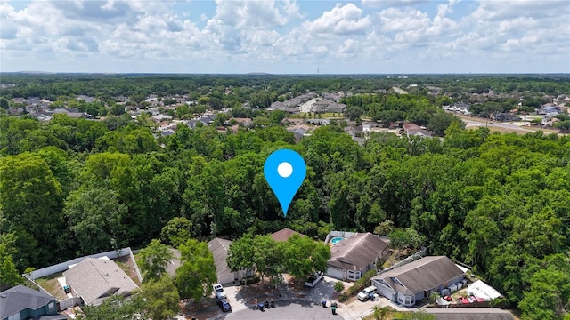 aerial perspective of suburban area