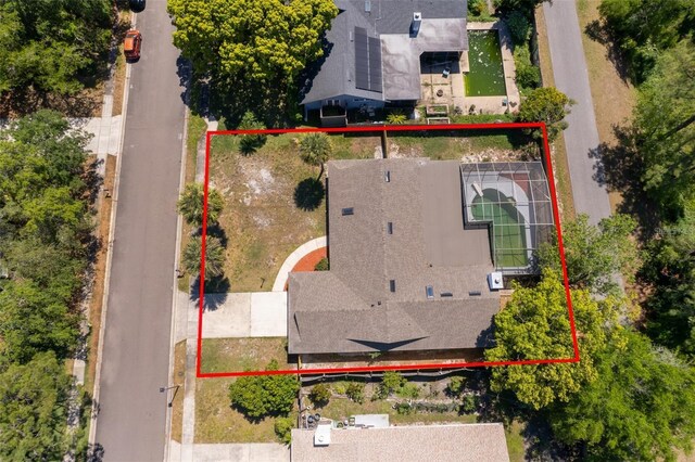 713 Coach Light Dr, Fern Park, FL 32730 - aerial view of property and surrounding area with property parcel outlined