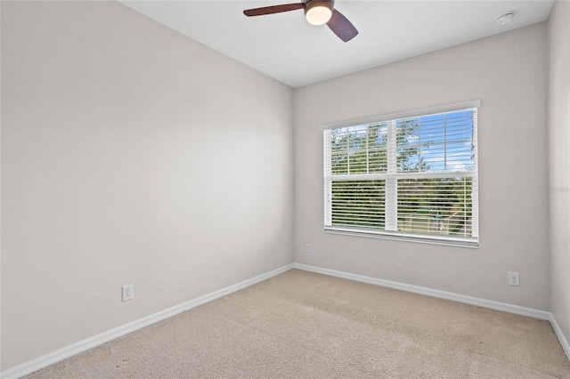 15651 Kinnow Mandarin Ln, Winter Garden, FL 34787 - carpeted empty room featuring baseboards, ceiling fan, and a smoke detector
