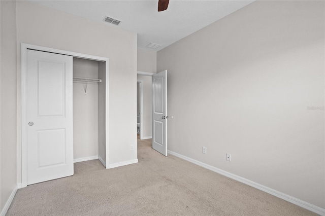 15651 Kinnow Mandarin Ln, Winter Garden, FL 34787 - unfurnished bedroom featuring carpet, baseboards, a closet, and ceiling fan