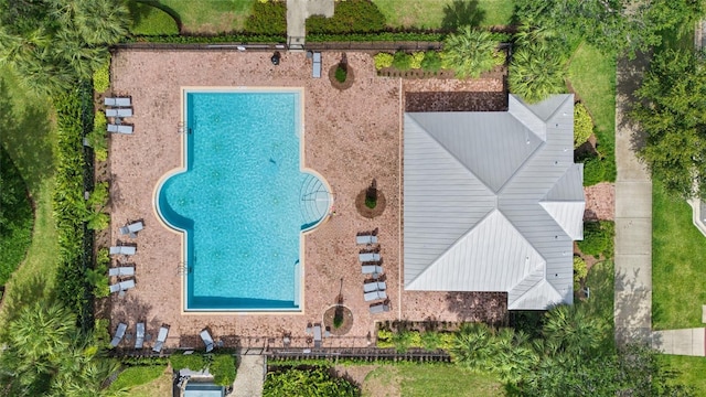 15651 Kinnow Mandarin Ln, Winter Garden, FL 34787 - aerial view of property and surrounding area featuring a pool