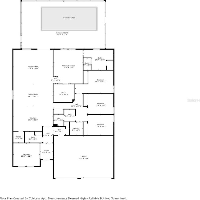floor plan / room layout