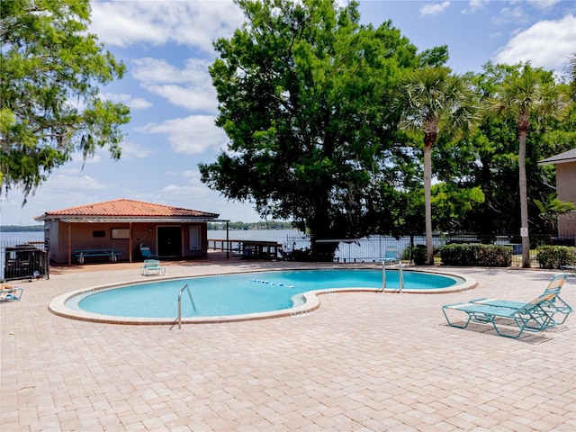1163 Paseo Del Mar Unit B, Casselberry, FL 32707 - community pool with fence and a patio