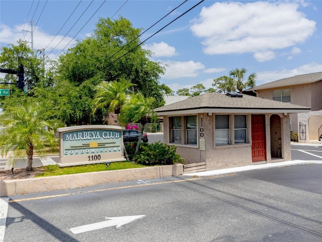 1163 Paseo Del Mar Unit B, Casselberry, FL 32707 - view of front of property with stucco siding and roof with shingles