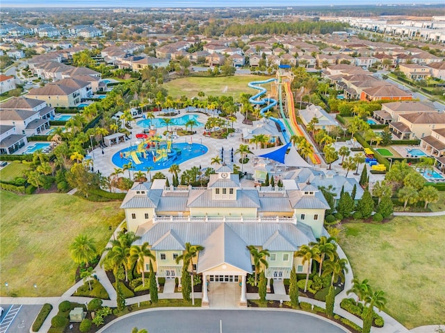257 Auburn Ave, Kissimmee, FL 34747 - aerial view of a pool