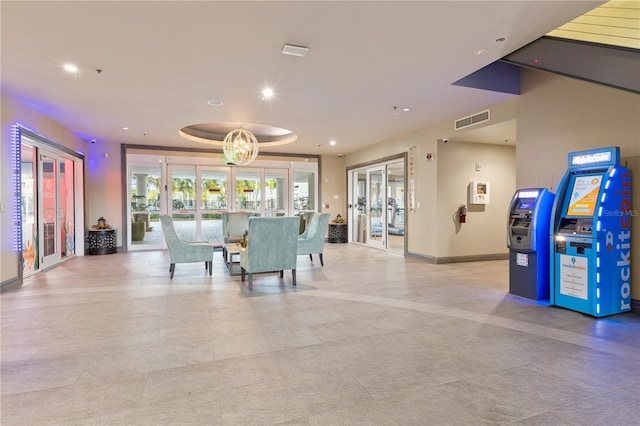 257 Auburn Ave, Kissimmee, FL 34747 - building lobby with recessed lighting