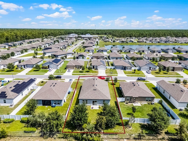 3519 Fernanda Dr, Deltona, FL 32738 - aerial view of residential area with property boundaries highlighted