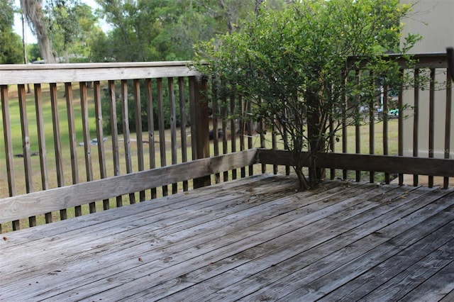 1364 Gainesville Dr, Deltona, FL 32725 - view of wooden terrace