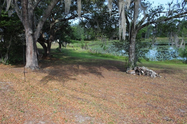 1364 Gainesville Dr, Deltona, FL 32725 - view of yard featuring a water view