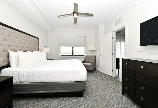 14501 Grove Resort Ave Unit 3741, Winter Garden, FL 34787 - bedroom with carpet and ceiling fan
