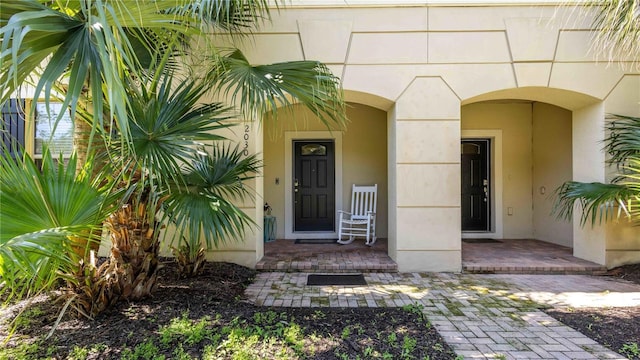 2030 Majorca Dr, Kissimmee, FL 34747 - doorway to property featuring stucco siding
