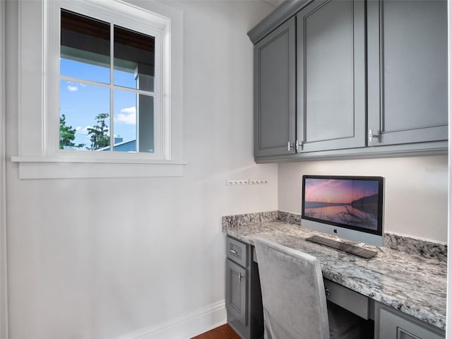 9916 Lone Tree Ln, Orlando, FL 32836 - unfurnished office with built in study area and baseboards