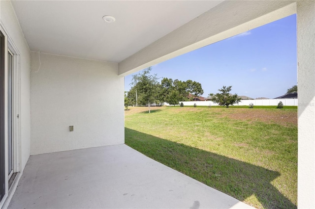 1119 Union Ave, Mascotte, FL 34753 - view of grassy yard with a patio