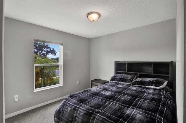 208 Summerlin Ln, Haines City, FL 33844 - bedroom featuring carpet floors, baseboards, and a textured ceiling