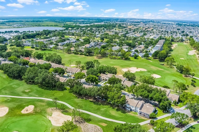 2498 Saint Augustine Blvd, Haines City, FL 33844 - aerial perspective of suburban area featuring a nearby body of water and a golf course