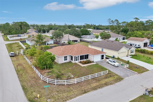 497 Lafayette St SW, Palm Bay, FL 32908 - aerial perspective of suburban area