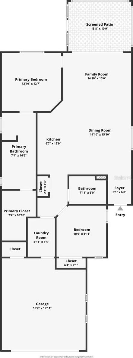 3149 Songbird Cir, Harmony, FL 34773 - home floor plan