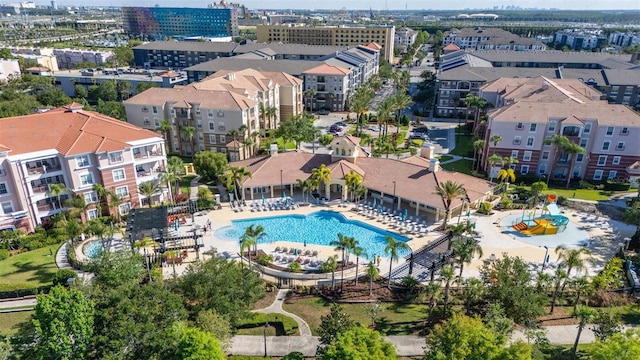 4816 Cayview Ave Unit 20111, Orlando, FL 32819 - drone / aerial view of a pool area