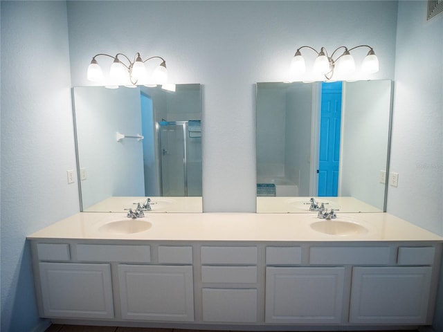 4816 Cayview Ave Unit 20111, Orlando, FL 32819 - bathroom with a stall shower, double vanity, and a garden tub